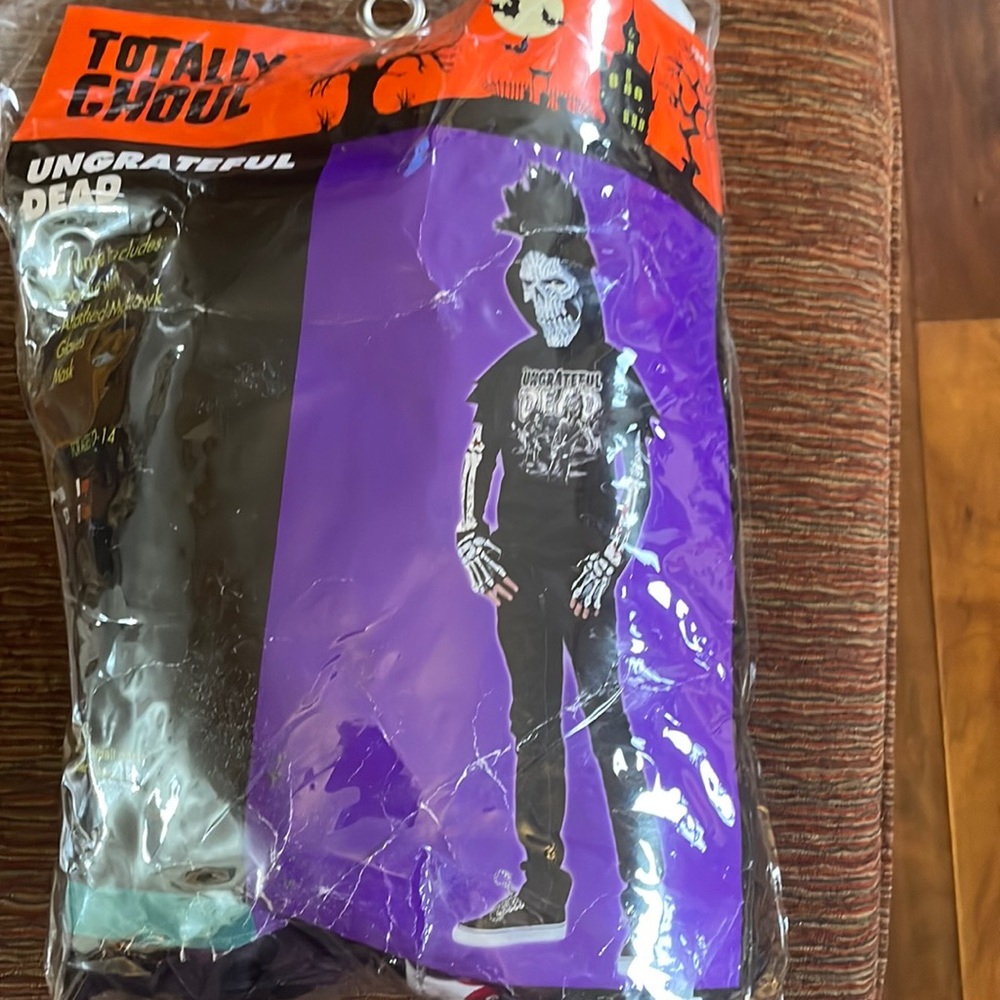 Halloween Costumes. Totally Ghoul Ungrateful Dead Teen Costume. NWT. Size XL.
